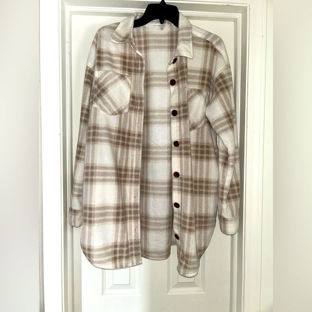 Maurices fleece shacket